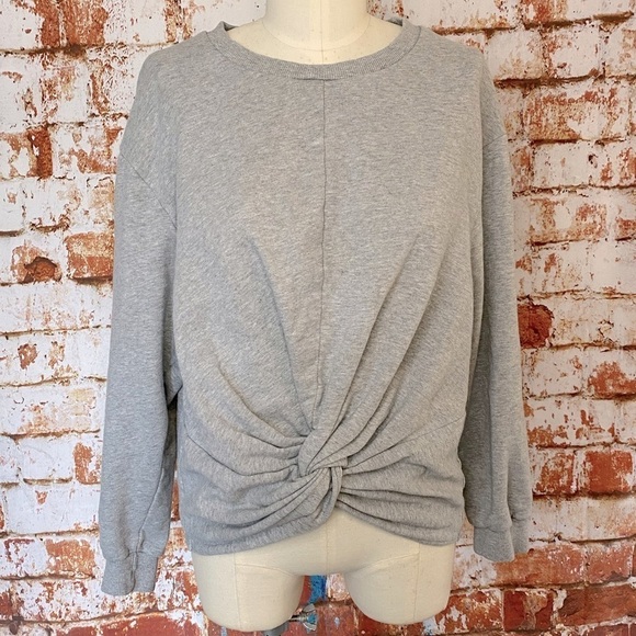 Cheap Monday Knot Twist Front Sweatshirt small - Picture 2 of 9